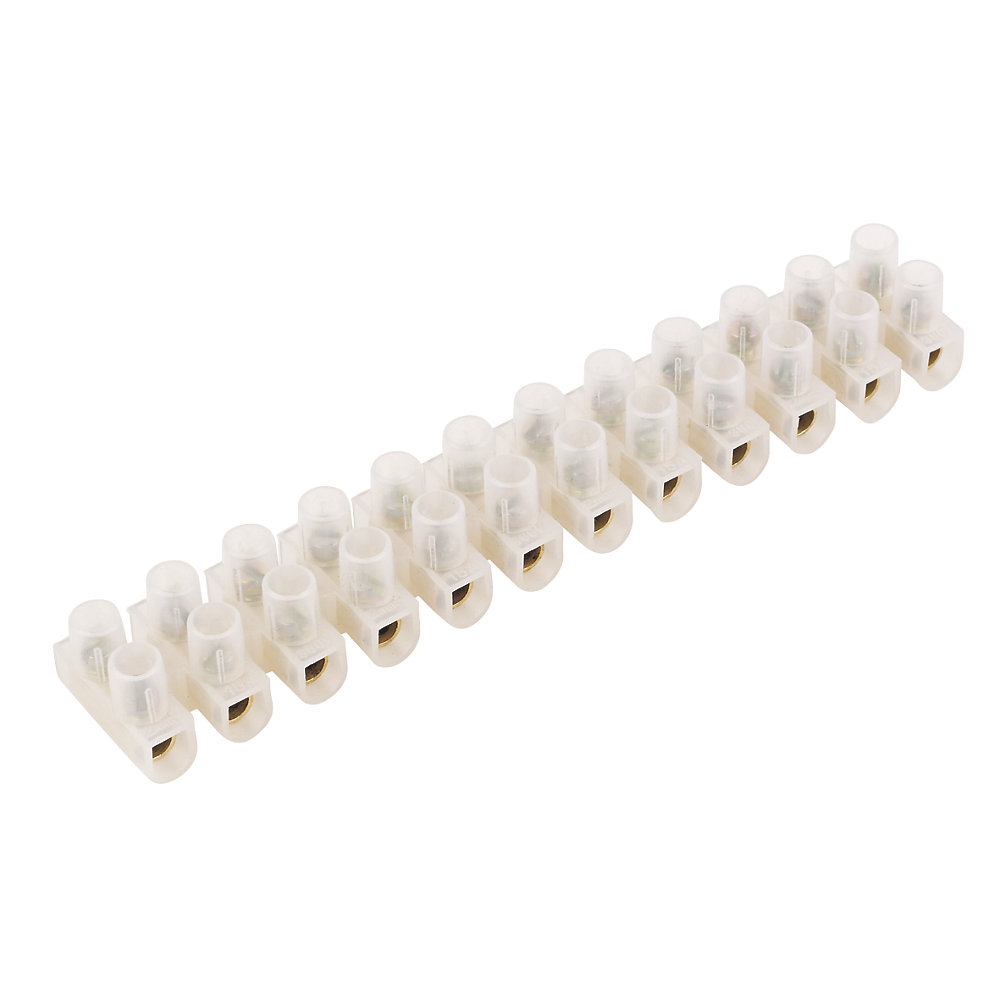 Terminal block strip - 16A 10-way